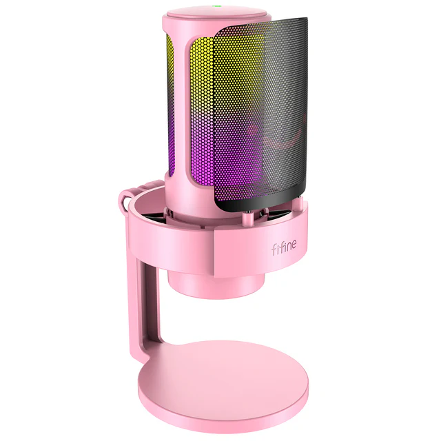 Fifine Ampligame A8 Usb Mic With Controllable Rgb, Live Monitoring Fifine Ampligame A8 Usb Mic With Controllable Rgb, Live Monitoring